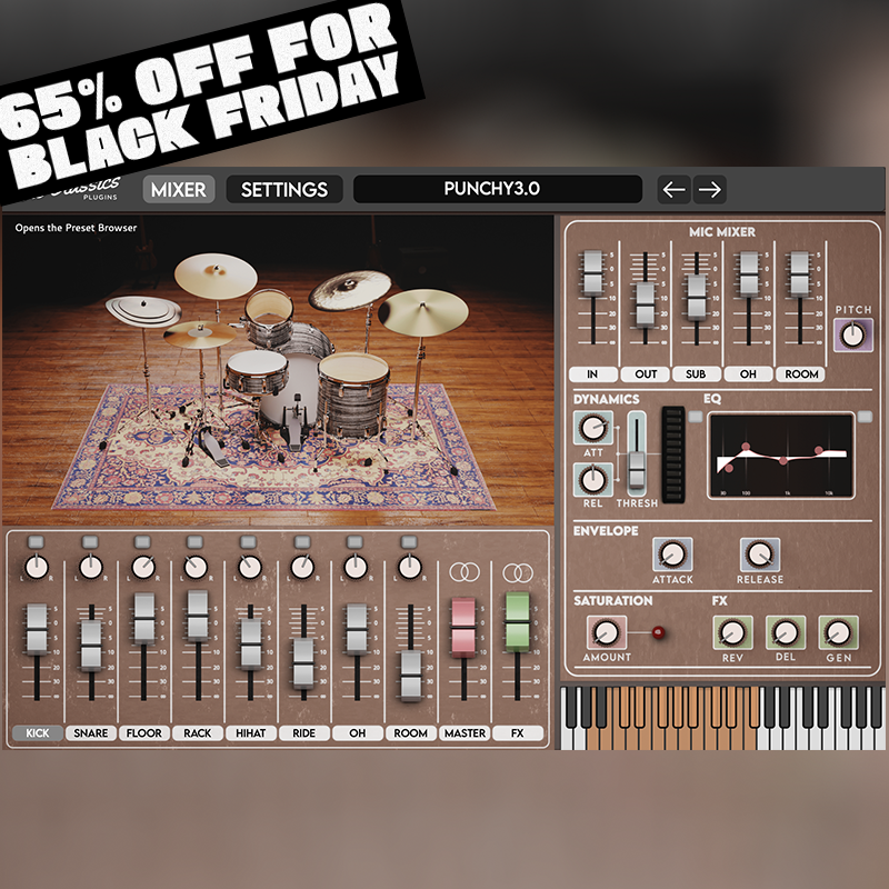 Dynamic Drums Plugin
