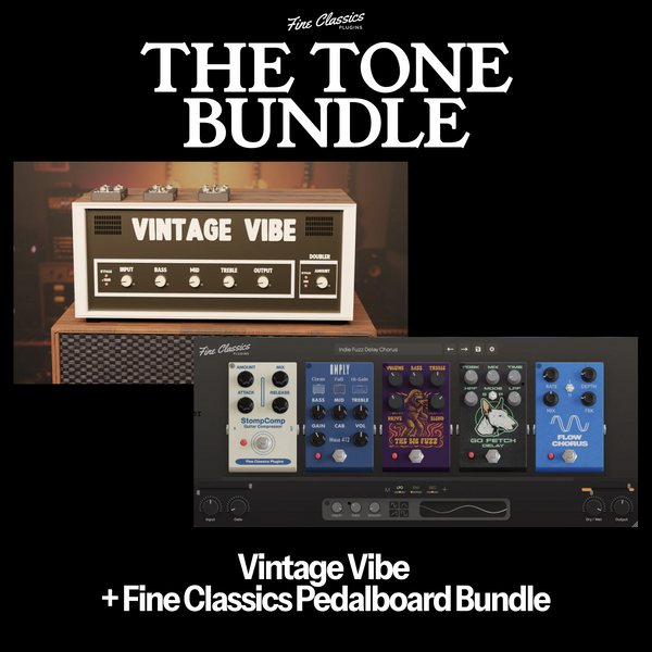 The Tone Bundle: Vintage Vibe and Fine Classics Pedalboard