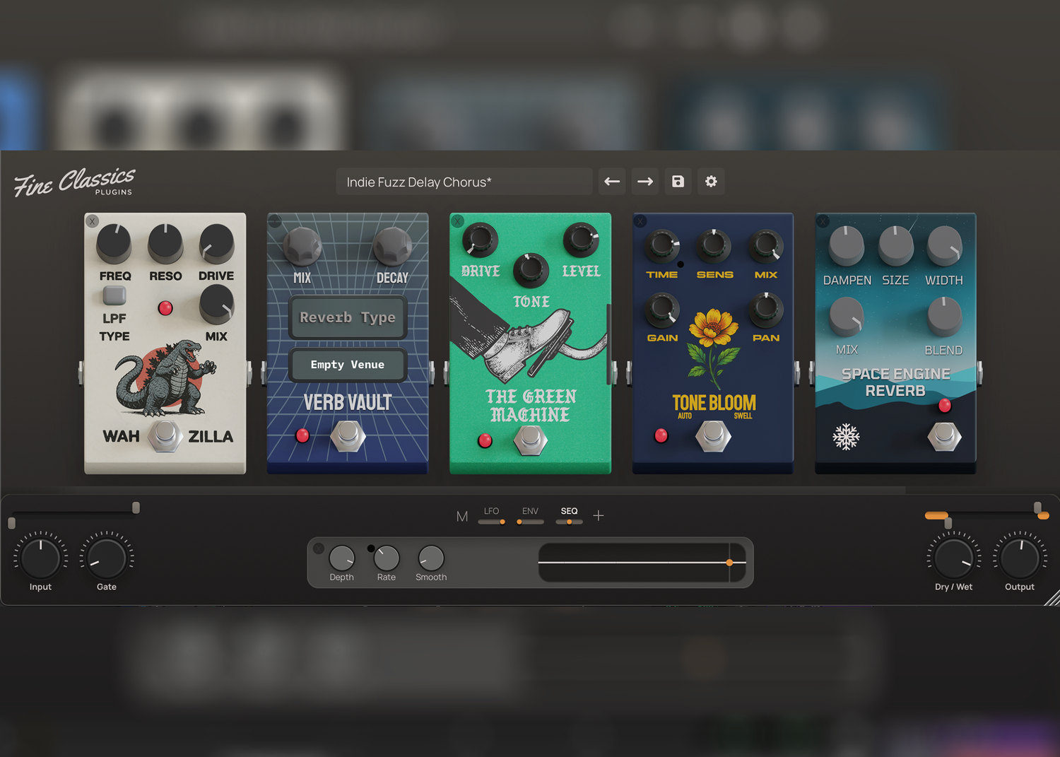Fine Classics Pedalboard