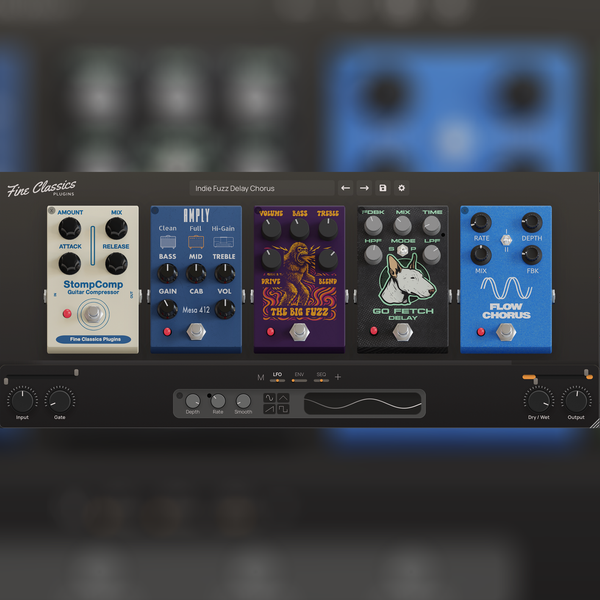 Fine Classics Pedalboard — VST Guitar Pedalboard Plugin – Fine Classics Plugins
