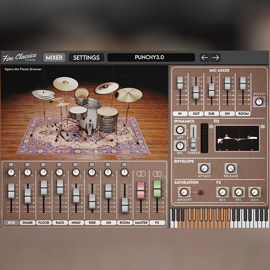 Dynamic Drums Plugin