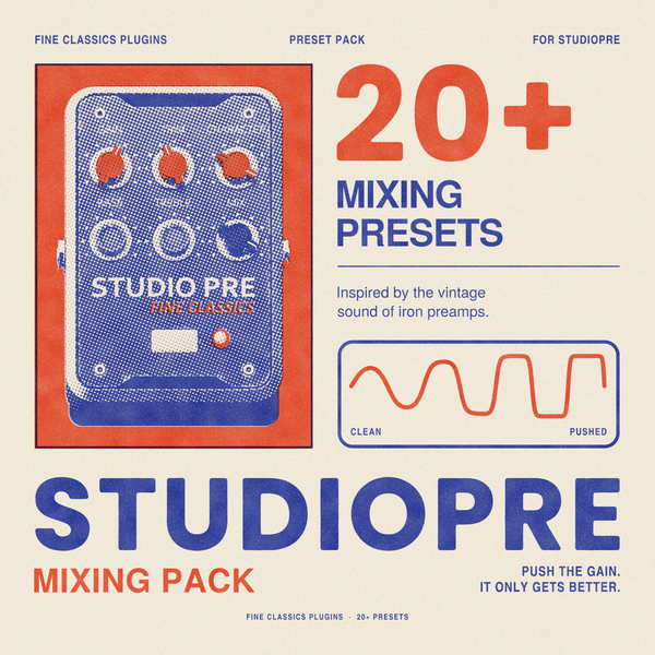 🎁 StudioPre Mixing Pack (100% off)